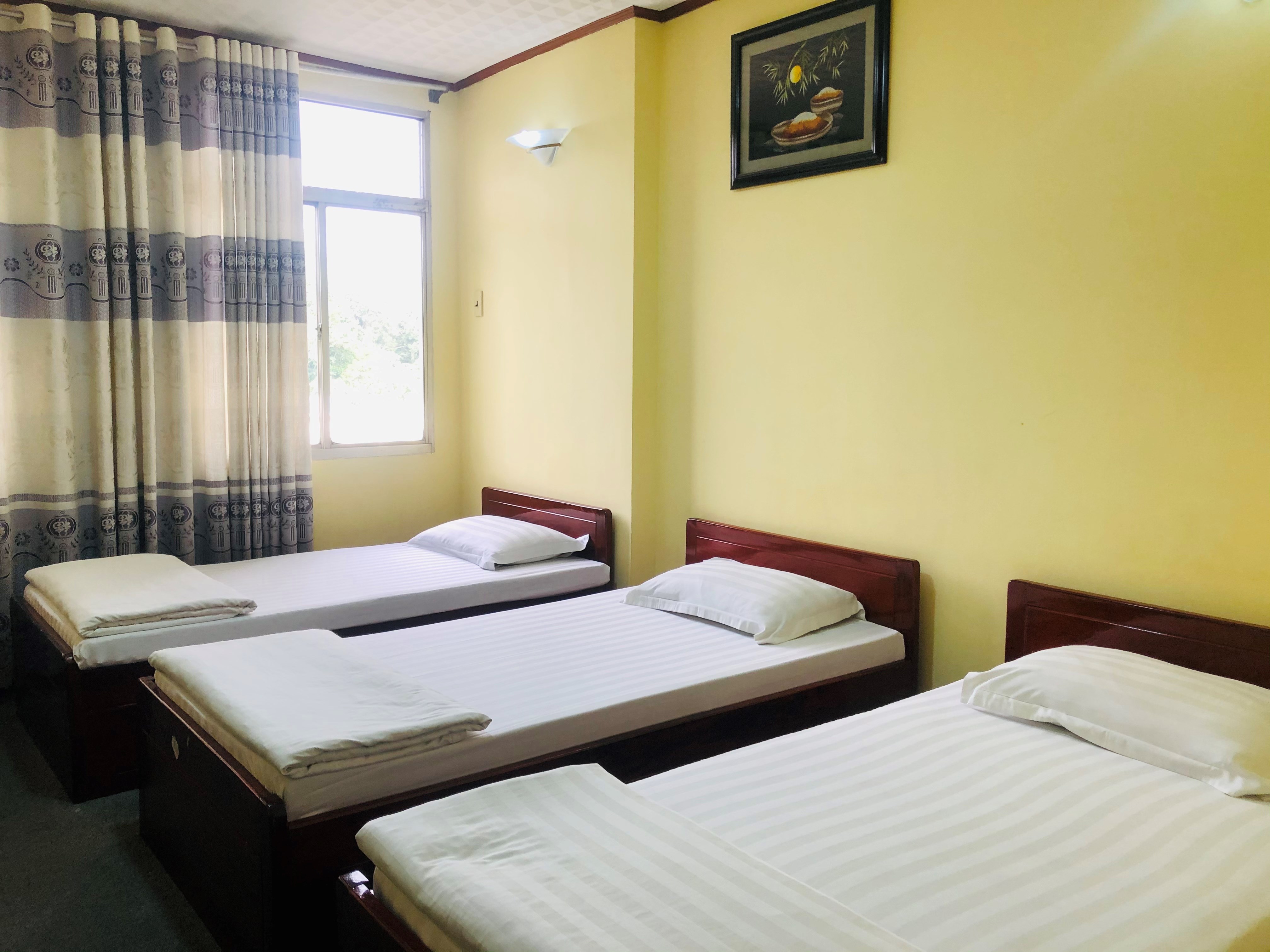 Phòng 3 giường đơn cho 3 khách